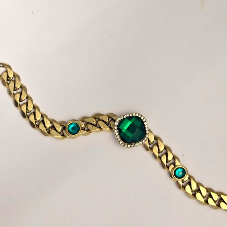 Stone Chain Bracelet