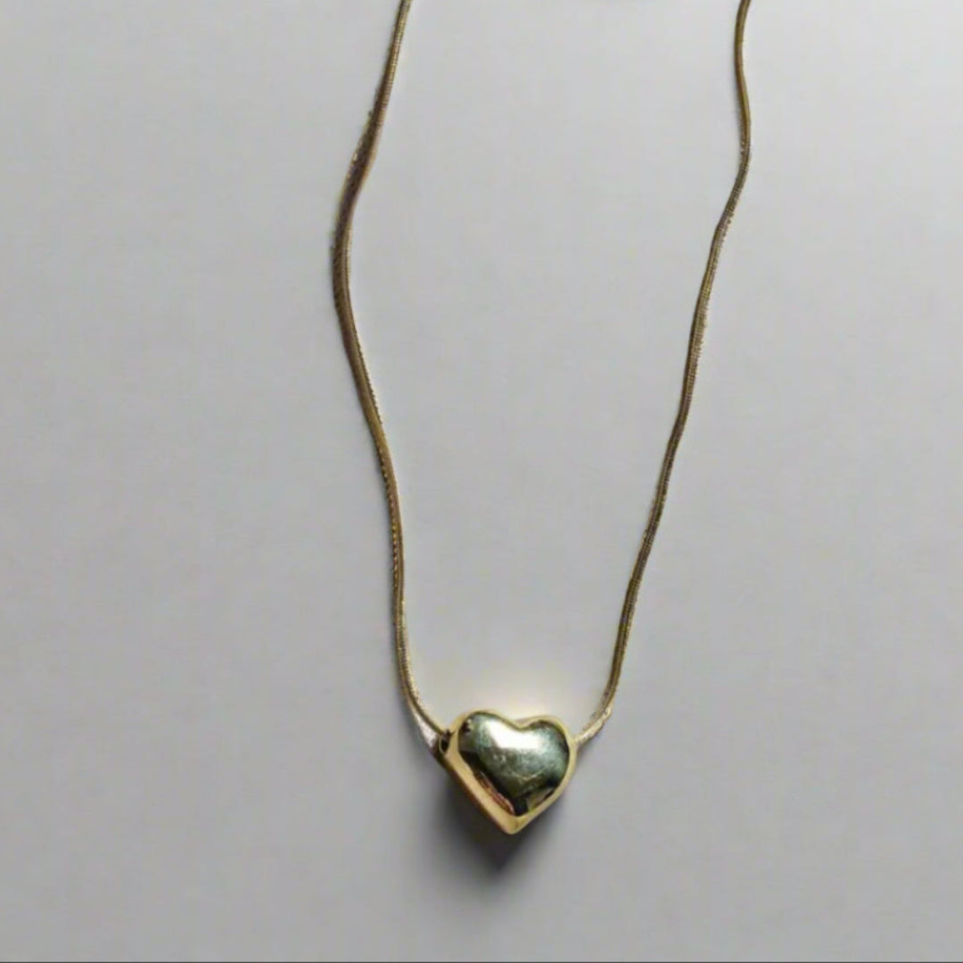 Gold Heart Necklace