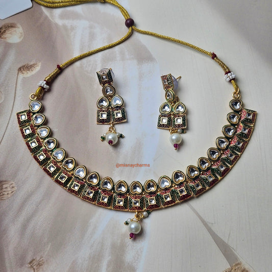 Royal Kundan Choker Set