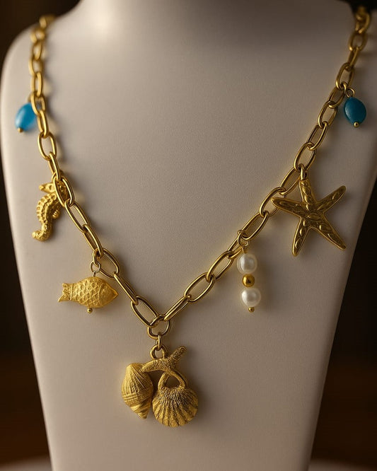 Ocean Charms Necklace