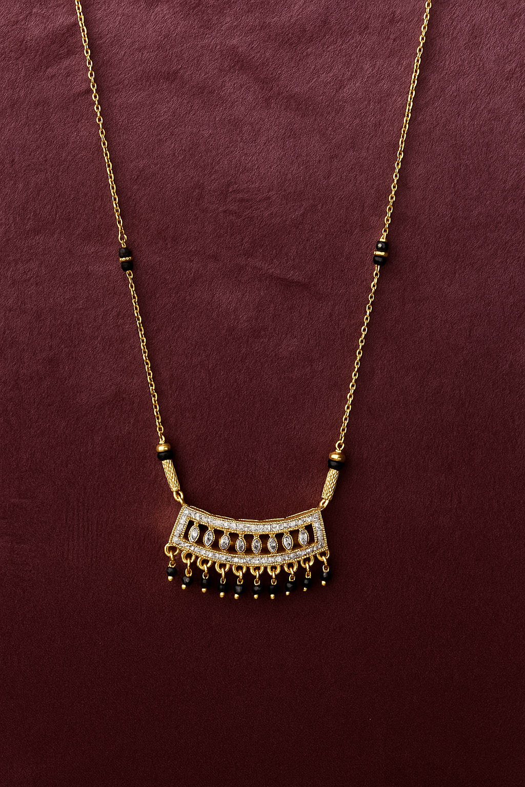 Elegant Gold Mangalsutra Necklace