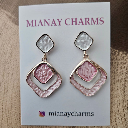 Elegant Geometric Drop Earrings