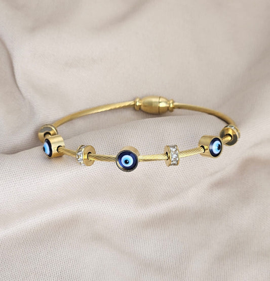Evil Eye Stainless Steel Bracelets